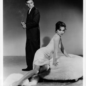 Anthony Franciosa and Gina Lollobrigida at event of Go Naked in the World (1961)