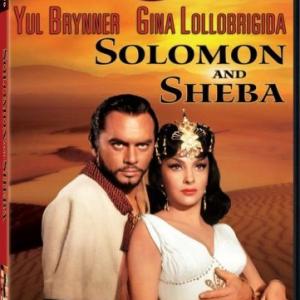 Yul Brynner and Gina Lollobrigida in Solomon and Sheba 1959