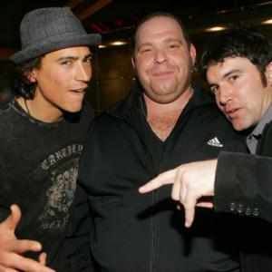 Louis Lombardi, Andrew Keegan, and Tom of MySpace party at Beastie Boys event at Sundance Film Festival
