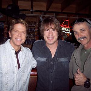Chuck Long with Jimmy Wayne and Aaron Tippin on The Country Vibe with Chuck and Becca