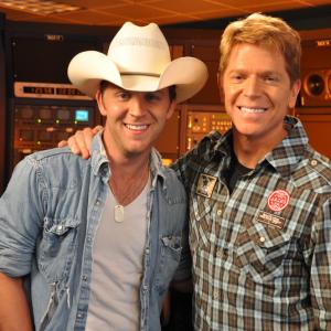 Justin Moore and Chuck Long on 