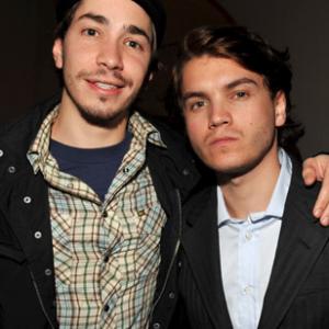 Emile Hirsch and Justin Long
