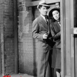 Lotus Long and Keye Luke in Phantom of Chinatown 1940