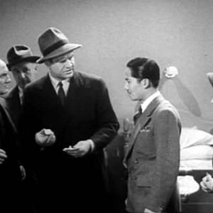 Still of John Dilson Lotus Long Keye Luke and Grant Withers in Phantom of Chinatown 1940