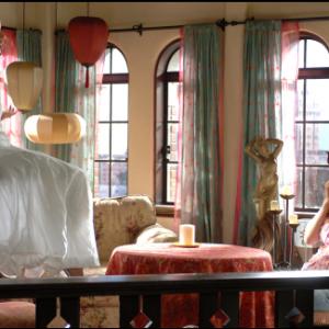 Still of Eva Longoria and Lake Bell in Over Her Dead Body (2008)