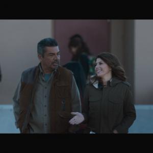 Still of Marisa Tomei and George Lopez in Spare Parts (2015)