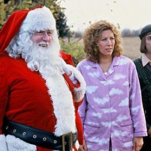 Jacques Languirand as Santa Clause Sophie Lorain as Alice Tremblay and Martin Drainville as Prince Ludovic in the Denise Filiatrault film ALICES ODYSSEY