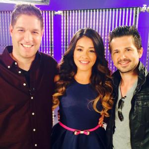 Writer-director Francisco Lorite w/ Gina Rodriguez and Freddy Rodriguez at NUVOtv's Nu POV 
