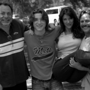 From left to right - Director George Gallo, Trevor Morgan, Julie Gallo and James Evangelatos