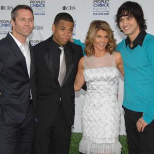 Rob Estes Lori Loughlin Michael Steger and Tristan Wilds