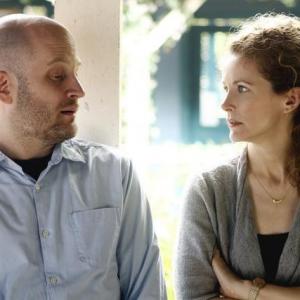 Still of Leslie Hope and Todd Louiso in Off the Map 2011