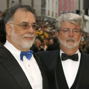 George Lucas and Francis Ford Coppola at event of The 79th Annual Academy Awards 2007