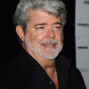 George Lucas at event of Nuodemiu miestas (2005)