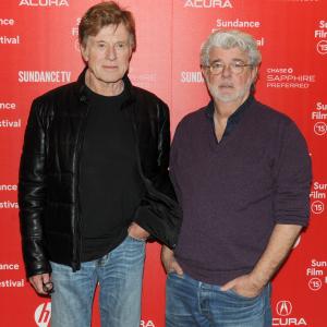 George Lucas and Robert Redford