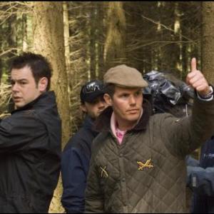 Still of Danny Dyer and Nick Love in Outlaw (2007)