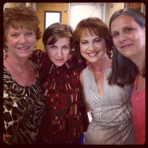 GIRLS with Lena Dunham Becky ann Baker and Amy Morton