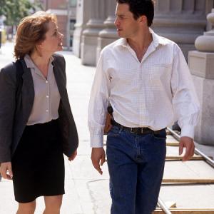Deirdre Lovejoy and Dominic West in Blake (2002)
