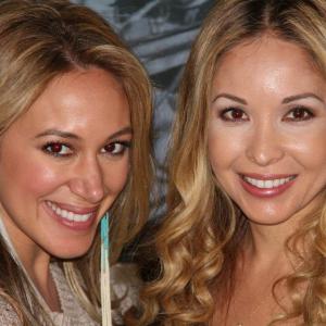 Haylie Duff and Rianna Loving at Coachella Event