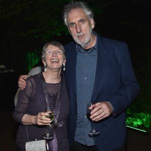 Lois Lowry and Phillip Noyce at event of Siuntejas (2014)