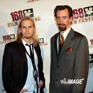 Shelby Hunt and Tim Lowry at 168 Film Festival Awards. Nominated for Best Documentary Film.