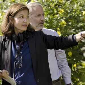 Still of Anne Fontaine and Fabrice Luchini in Gemma Bovery 2014
