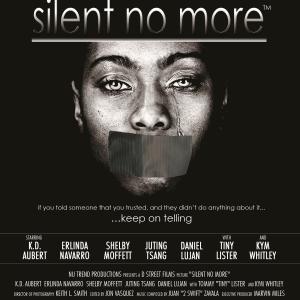Early screener poster of D Street Films NAFCA Award winning for Best Docudrama Silent No More with Daniel Lujn