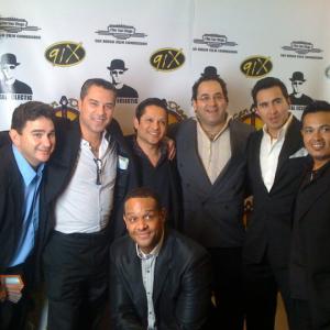 Daniel Luján and cast walking the Red Carpet at the San Diego Indie Fest's screening of D Street Films, Gone Hollywood.