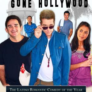 Daniel Luján and cast in poster of D Street Films, Gone Hollywood.