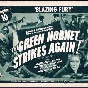 Warren Hull Keye Luke and Anne Nagel in The Green Hornet Strikes Again! 1940