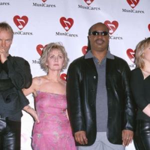 Sting, Melissa Etheridge, Stevie Wonder and Lulu
