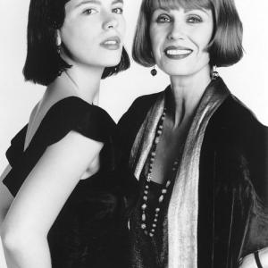 Kate Beckinsale and Joanna Lumley in Cold Comfort Farm 1995
