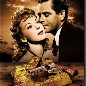 Glenn Ford and Ida Lupino in Lust for Gold 1949
