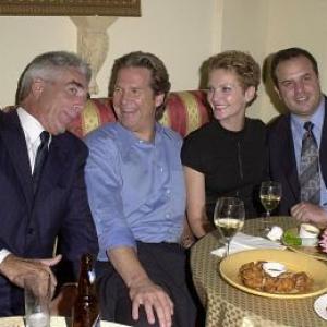 Joan Allen, Jeff Bridges, Sam Elliott and Rod Lurie at event of The Contender (2000)