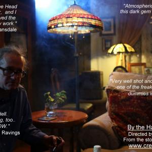 Photo and review quotes for Lyddons film By the Hair of the Head part of the Creepers Horror Anthology Movie Pictured is actor Brian Lanigan
