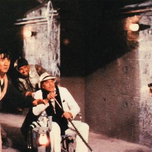 Jackie Chan Wayne Archer Aldo Sambrell and Vincent Lyn in an action shot from Operation Condor