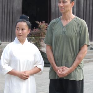 Wudang Taoist Temple, China. 2012 Shifu Pan Ke Di with Sifu Vincent Lyn