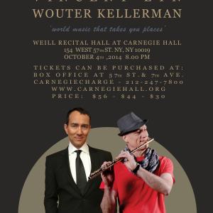 Vincent Lyn & Wouter Kellerman Carnegie Hall Concert. October 4th, 2014. Sold out performance!
