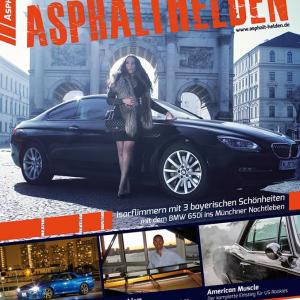 Gracing the cover of AsphaltHelden Magazine (Car & Lifestyle Magazine) May, 2014