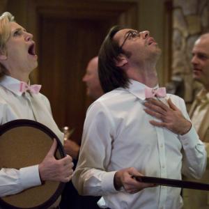 Still of Jane Lynch and Martin Starr in Party Down (2009)