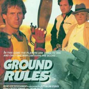 Ground Rules poster Sean Donahue Frank Stallone and Richard Lynch star