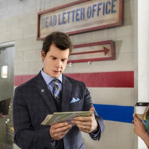 Still of Crystal Lowe and Eric Mabius in Signed Sealed Delivered 2014