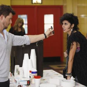 Still of Eric Mabius and JamieLynn Sigler in Ugly Betty 2006