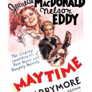 Nelson Eddy and Jeanette MacDonald in Maytime 1937