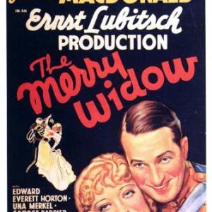 Maurice Chevalier and Jeanette MacDonald in The Merry Widow 1934