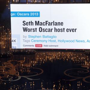 Seth MacFarlane at event of The Oscars 2013