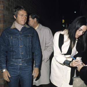 Ali MacGraw and Steve McQueen circa 1972