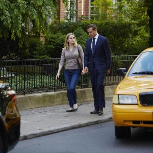 Still of Gabriel Macht and Christina Cole in Suits (2011)