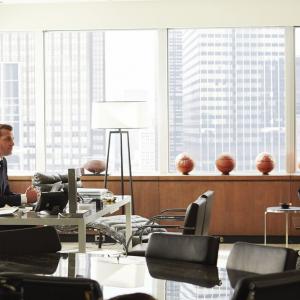 Still of Gabriel Macht Michael Ross and Patrick J Adams in Suits 2011