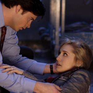 Still of Allison Mack and Tom Welling in Smallville (2001)