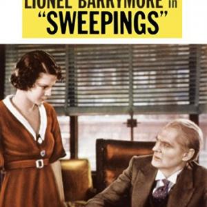 Lionel Barrymore and Helen Mack in Sweepings 1933